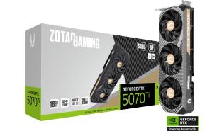 GeForce RTX5070Ti Zotac 16GB GDDR7 Gaming Solid SFF OC [ZT-B50710J3-10P] (1xHDMI 2.1b, 3xDP 2.1b) (256-bit, PCIe 5.0)
