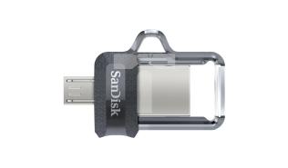 SanDisk Ultra Dual M3.0 64GB micro USB + USB 3.0 (150MB/s) (szary) [SDDD3-064G-G46]