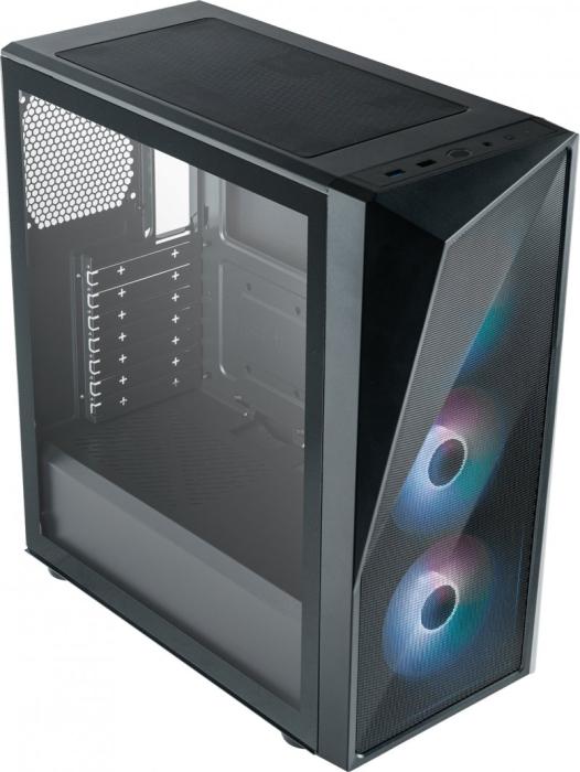 CoolerMaster CMP 520 mini-ITX (szkło hartowane) (1x USB 2.0, 1x USB 3.1) (2x2.5, 2x3.5) [CP520-KGNN-S00]