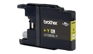 LC1280XLY - yellow, oryginalny wkład z atramentem Brother, 13,3 ml, 1200 stron (MFC-J6910, J6510, J6710, J6910DW, J6510DW, J5910DW, J5910D)