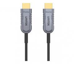 Unitek Kabel optyczny HDMI M / HDMI M v2.1 AOC 8K 120Hz (20m) [C11030DGY]