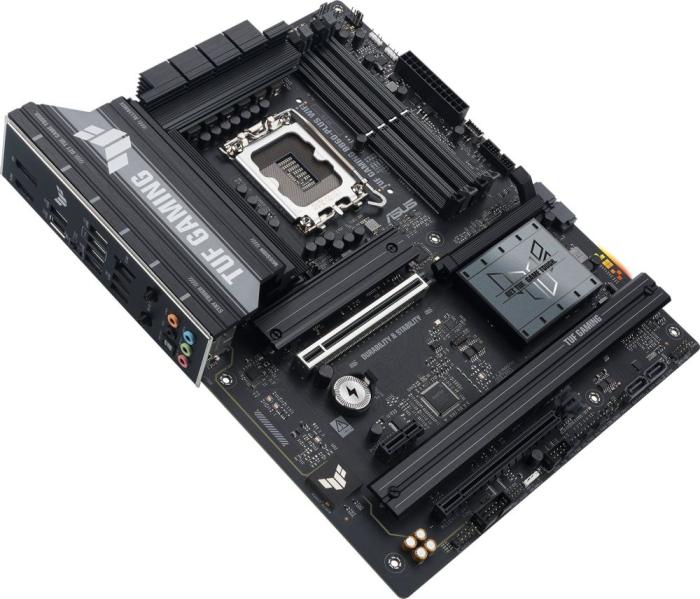 Asus TUF GAMING B860-PLUS WIFI [S1851, 4xDDR5 do 8666MHz, (HDMI 2.1, DP 1.4) (3xM.2, 1xPCIe 5.0 x16, 1xPCIe 4.0 x16 (x4), 1xPCIe 4.0 x1), WiFi 7, BT 5.4, ATX]