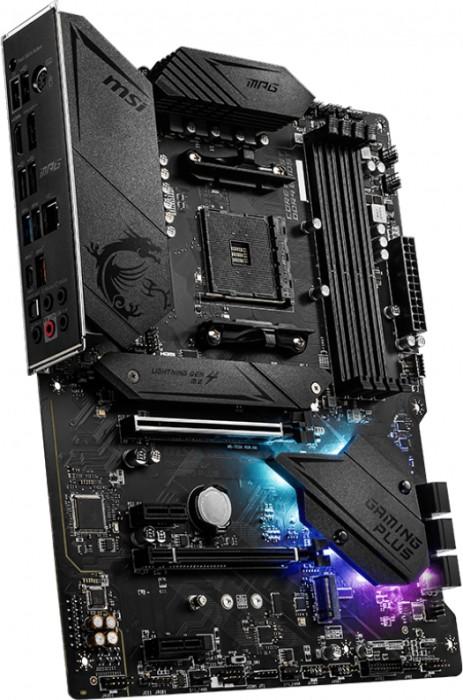 MSI MPG B550 GAMING PLUS (AMD B550) [AM4, 4xDDR4 do 4400MHz, (HDMI 2.1, DP 1.4) (2xM.2, 1xPCIe 4.0 x16, 1xPCIe 3.0 x16 (x4), 2xPCIe 3.0 x1), ATX]