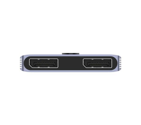 Przełącznik dwukierunkowy Unitek 2/1 portowy DisplayPort, 8K@60Hz, 4K@120Hz [V1609A]