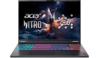 Acer Nitro 16 AI [NH.U06EP.003] 10-Core AMD Ryzen AI 9 365 /16 2560x1600 matowa IPS 180Hz / 32GB DDR5 (max 96GB) / 1TB / RTX5070Ti 12GB / pk RGB / 90Wh / 2.41kg / Win11Pro (czarny)