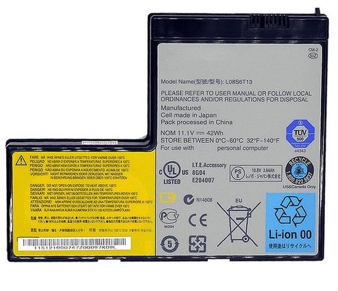 Replacement bateria Lenovo IdeaPad Y650, Y650A 11.1V, 42Wh (czarny) [L08S6T13, L08N6T13, L08L6T13]