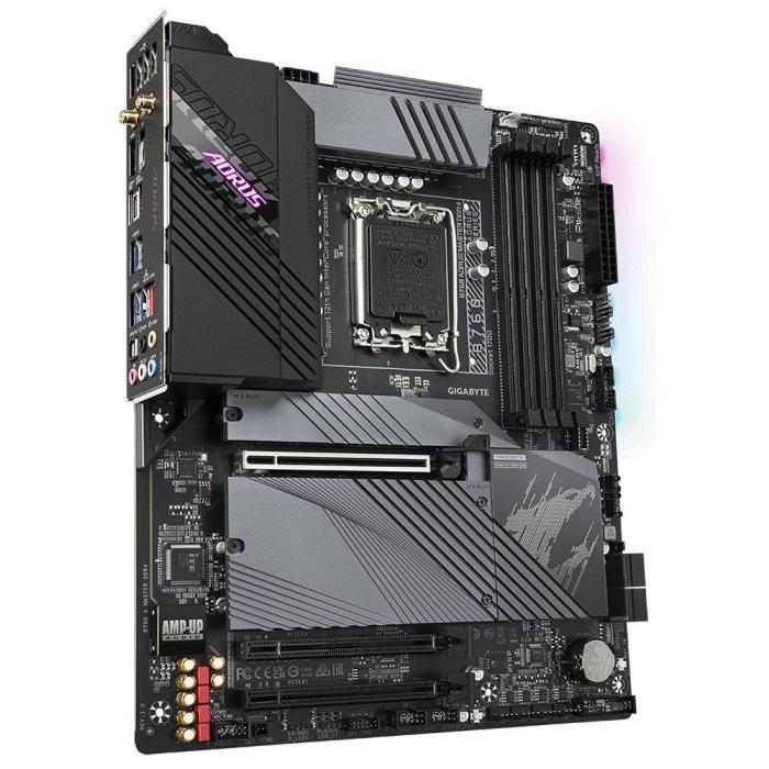 Gigabyte B760 AORUS MASTER DDR4 (Intel B760) [S1700, 4xDDR4 do 5333MHz, (HDMI 2.0, DP 1.2) (3xM.2, 1xPCIe 4.0 x16, 1xPCIe 3.0 x16 (x4), 1xPCIe 3.0 x16 (x1)), WiFi 6E, BT 5.3, ATX]