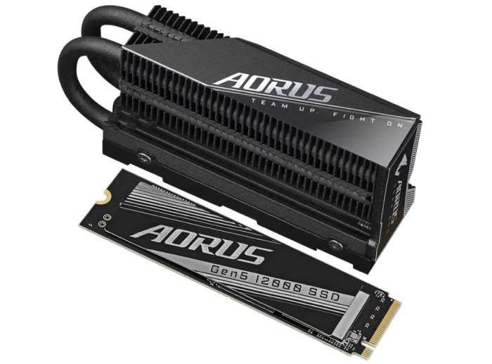 Gigabyte AORUS Gen5 1000 1TB SSD M.2 2280 PCIe5x4 NVMe TLC (9500/8500 MB/s) [AG510K1TB]