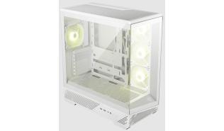 MSI MAG Pano 130R PZ White (4x120mm) (2xUSB 3.2 Gen1, 1xUSB-C 3.2 Gen2x2, 1xjack)