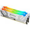 DDR5 32GB (2x16GB) 7200 MHz Kingston Fury Renegade White RGB CL38 1.45V [KF572C38RWAK2-32]