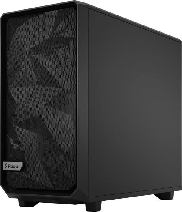 Fractal Design Meshify 2 Black Solid (metal) (1x USB-C 3.1, 2x USB 3.1) (2x2.5, 6x3.5) [FD-C-MES2A-01]