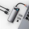 Baseus CAHUB-CX0G USB-C (3xUSB 3.0, 1xUSB-C PD 100W, HDMI 4K)
