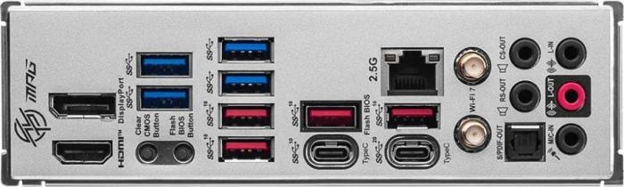 MSI MPG Z790 EDGE TI MAX WIFI (Intel Z790) [S1700, 4xDDR5 do 7800MHz (HDMI 2.1, DP 1.4) (5xM.2, 1xPCIe 5.0 x16, 1xPCIe 4.0 x4, 1xPCIe 3.0 x1), WiFi 7, BT 5.4, ATX]