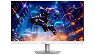 (27) Gigabyte M27UP ICE (IPS, 1920x1080, 400, 1ms, 125% sRGB, HDR400, 320Hz) (2xHDMI2.1, 1xDP 1.4, 3xUSB-A, 1xUSB-C) głośnik (2x5W), pivot, czarny