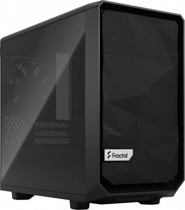 Fractal Design Meshify 2 Nano Black TG Dark Tint (szkło hartowane) (1x USB-C 3.2 Gen2, 2x USB 3.2 Gen1) (3x2.5, 1x3.5) [FD-C-MES2N-01]