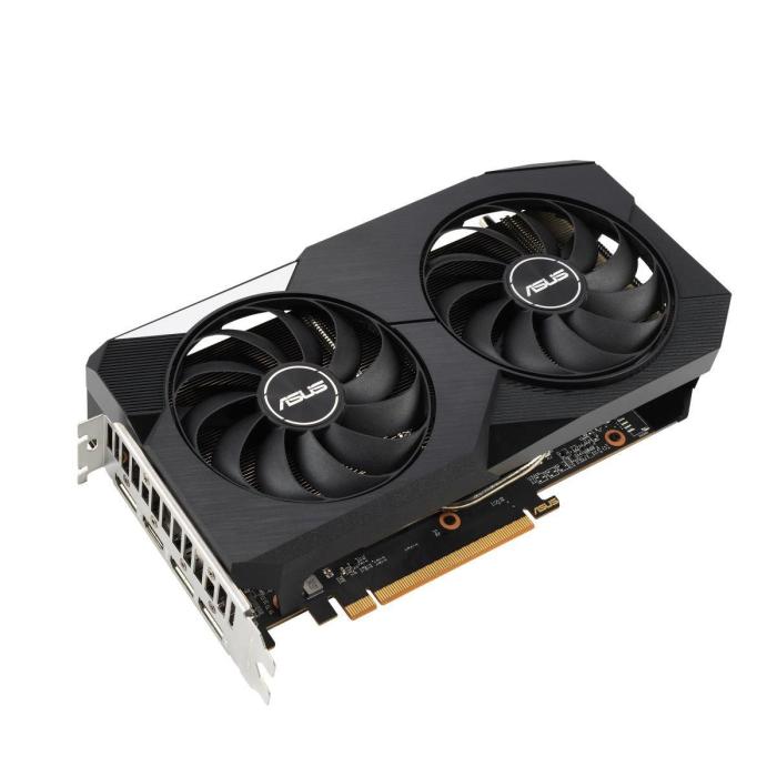 Radeon RX 6600 Asus 8GB GDDR6 Dual BOX [DUAL-RX6600-8G] (1xHDMI 2.1, 3xDP 1.4a) (128-bit, PCI-E 4.0)