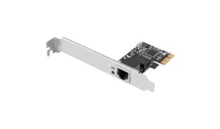 Lanberg (karta sieciowa Gigabit Ethernet) RTL8111C (śledź low profile) PCIe [PCE-1GB-201]