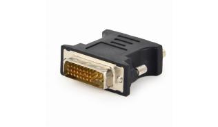 Gembird adapter DVI-I - VGA (czarny) [A-DVI-VGA-BK]