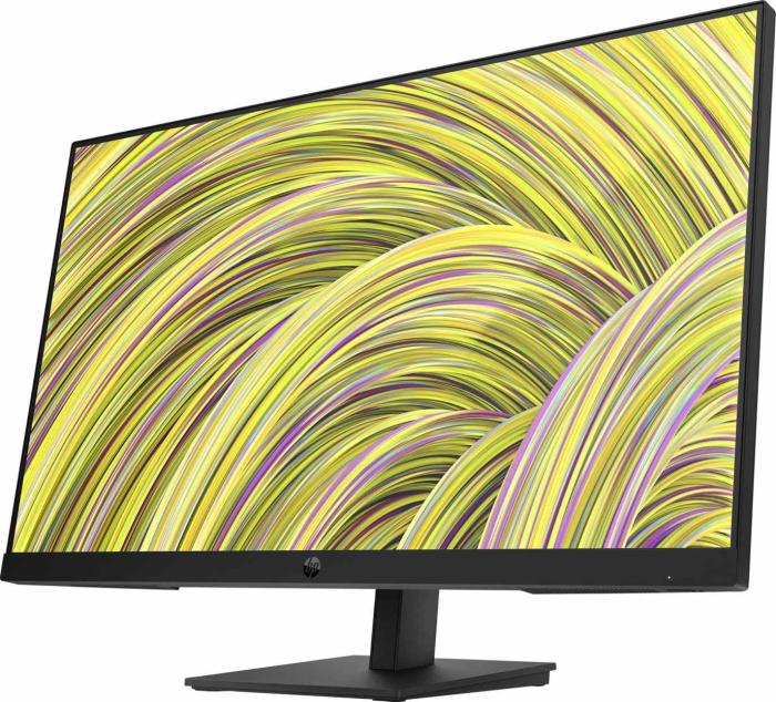 27’’ HP P27h (IPS LED, 1920x1080, 250, 5ms, 99% sRGB, 75 Hz) (VGA, HDMI 1.4, DP 1.2) głośniki, czarny [64W41AAABB]