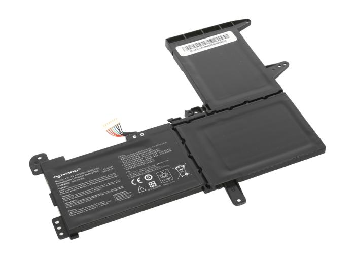 Movano bateria Asus Vivobook 15 X510, S15 S510UA 11.4V, 3600mAh (41Wh) 3 ogniwa [BT/AS-X510]