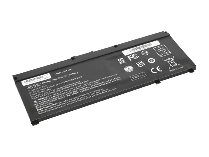 Movano bateria HP Pavilion Gaming 15 17 11.55V, 4545mAh (52.4Wh) 3 ogniwa [BT/HP-17]