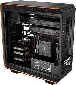 be quiet! Dark Base 900 ATX Midi Orange (2xUSB 3.0, 2xUSB 2.0) (1x2.5, 7x3.5, 2x5.25) [BG010]