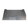 Klawiatura z palmrestem do notebooków Lenovo Ideapad 320-15ISK, 320-15ABR, 320-15IAP ciemno szary [AP13R000320]