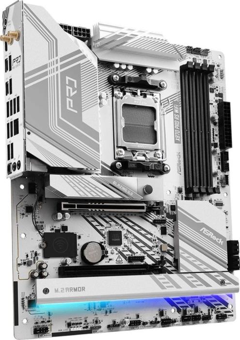 Asrock X870 Pro RS WiFi (AMD X870) [AM5, 4xDDR5 do 8000MHz, (HDMI 2.1) (3xM.2, 1xPCIe 5.0 x16, 1xPCIe 4.0 x16 (x4)), WiFi 7, BT 5.4, ATX]