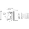 be quiet! Light Base 600 LX White [BGW68]