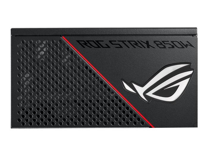 Asus ROG Strix (850W) (1x135mm) Modularny 80+Gold (CPU 2x4+4) (PCI-E 6x6+2) (6xMolex, 8xSATA) [ROG-STRIX-850G]