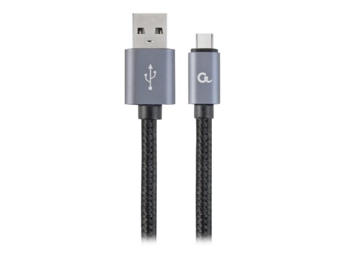 Gembird kabel USB-C Type-C (M) / USB 3.0 (M) (1.8m) czarny [CCB-mUSB2B-AMCM-6]