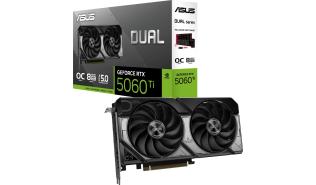 GeForce RTX5060Ti Asus 8GB GDDR7 Dual OC [DUAL-RTX5060TI-O8G] (1xHDMI 2.1b, 3xDP 2.1b) (128-bit, PCIe 5.0)