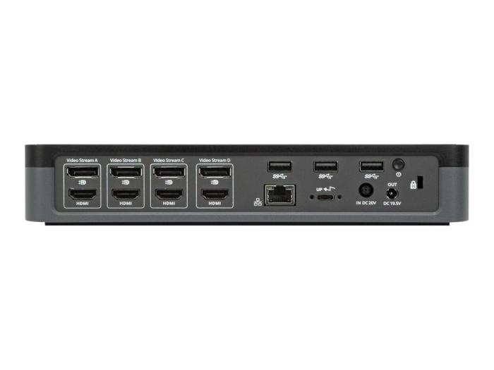 TARGUS USB-C Universal Quad 4K QV4K Docking Station with 100W Power Delivery [DOCK570EUZ]