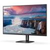 24’’ AOC 24V5CW/BK (IPS LED, 1920x1080, 300, 4ms, 119% sRGB, 75Hz) (2xHDMI 1.4, DP 1.2, USB-C/DP, 4xUSB 3.0) pivot, głośniki 2x5W, kamera, czarny