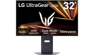 (32) 31.5 LG UltraGear 32GX850A-B (OLED, 3840x2160, 275, 0.03ms, HDR10, 165Hz) (2xHDMI 2.1, 1xDP 1,4, 2xUSB-A 3.2, 1xUSB-B 3.2, 1xAudio) Pivot, czarny