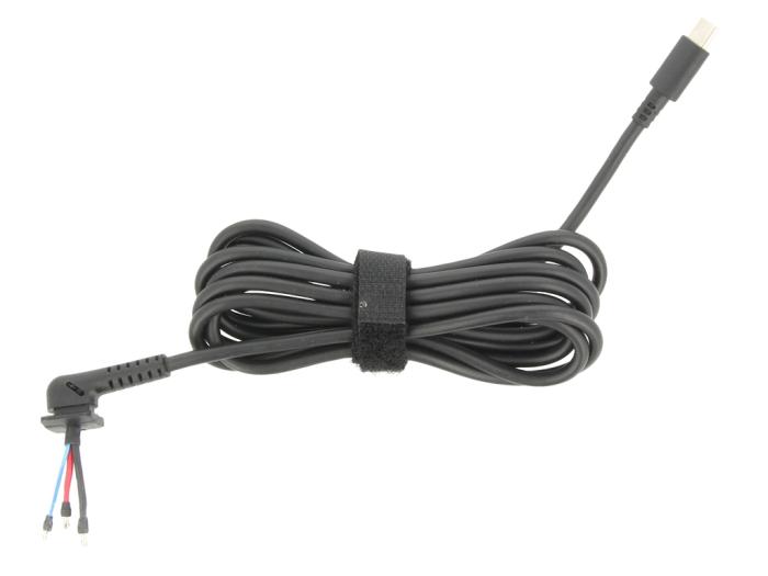Wtyk z kablem do notebooków z wtyczką USB-C (1.8m) (3Pin) [DC-TAB/USBC1.8]