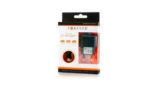 Forever Ładowarka sieciowa micro USB 5V/10V 1100mA (1A) [5900495151247] [GSM000439]