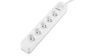 Ever Proect 5PL (3.0m) biały (4 gniazda z wyłącznikiem, USB-A, USB-C) [T/LZ12-PRO030/0000]