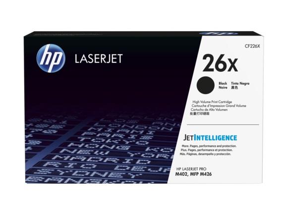 CF226X (26X) - czarny, oryginalny toner drukujący HP, 9000 stron (HP LaserJet Pro M426fdn, M402dw, M426fdw, M402dn, M402n, MFP M426dw)