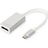 Digitus adapter USB-C Type-C / DisplayPort 4K 30Hz (20cm) [DA-70844]