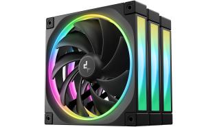 DeepCool FL14 ARGB 42 LEDs Black (140 mm) 3-pack [R-FL14-BKAPN3-G]