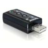 Delock karta dźwiękowa 7.1 (USB 2.0) [61645]