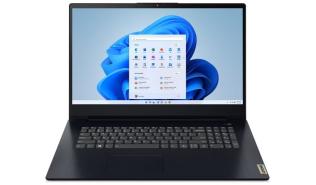Lenovo IdeaPad 3-17IAU7 [82RL00E7PB] 10-Core i5-1235U /17.3 1920x1080 matowa IPS / 8GB DDR4 (max 24GB) / 512GB (wolne M.2) / Iris Xe / 2.04kg / Win11Home (granatowyi)