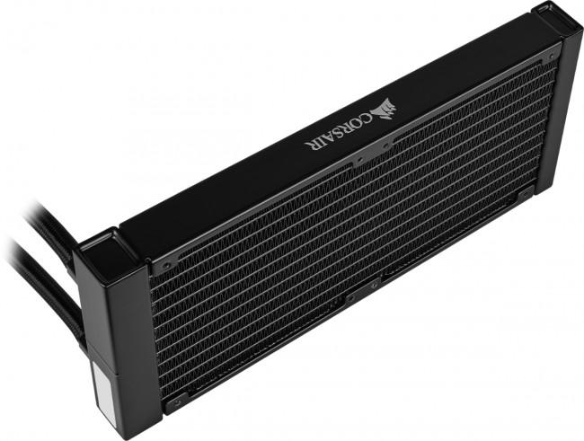 Corsair iCUE H100i ELITE CAPELLIX 240mm Radiator Dual 120mm ML RGB Fans Software Control Liquid CPU Cooler [CW-9060046-WW]