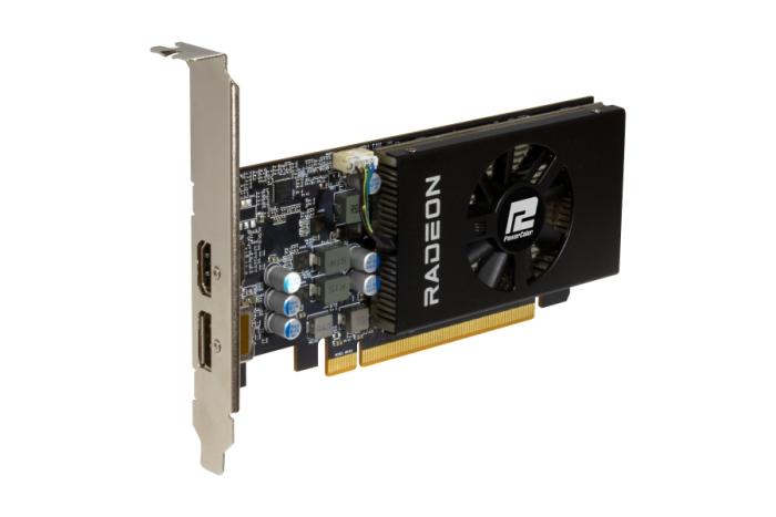 Radeon RX 6400 PowerColor 4GB GDDR6 Low Profile BOX [AXRX 6400 LP 4GBD6-DH] (1xHDMI 2.1, 1xDP 1.4a) (64-bit, PCI-E 4.0)