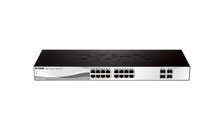 D-Link 20-Port Layer2 Smart Managed Gigabit Switch dlink green 3.0 16x 10/100/1000Mbit/s TP RJ-45 Port4x TP Combo Port/SFP Slot (switch zarządzalny) [DGS-1210-20/E]