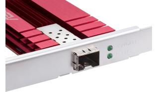 Asus (karta sieciowa 10 Gigabit Ethernet) SFP+ PCIe [XG-C100F]