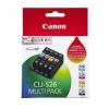 CLI-526CMYBK (4540B017) - komplet oryginalnych wkładów z atramentem Canon, 9 ml, 500 stron (Canon PIXMA MG 5150, 5250, 6150, 8150, 5350, 8250, 6250, iP 4850, 4860, 4950, 4900, 4800)
