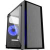 Gembird Fornax 960R Blue (czarny) (akryl) (2x USB 3.0) (1x2.5, 2x2.5/3.5, 1x3.5, 1x5.25) [CCC-FORNAX-960B]
