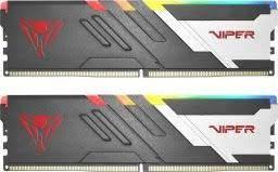 DDR5 32GB (2x16GB) 6800 MHz Patriot Viper Venom RGB CL34 34-40-40-40-84 1.4V [PVVR532G660C34K]